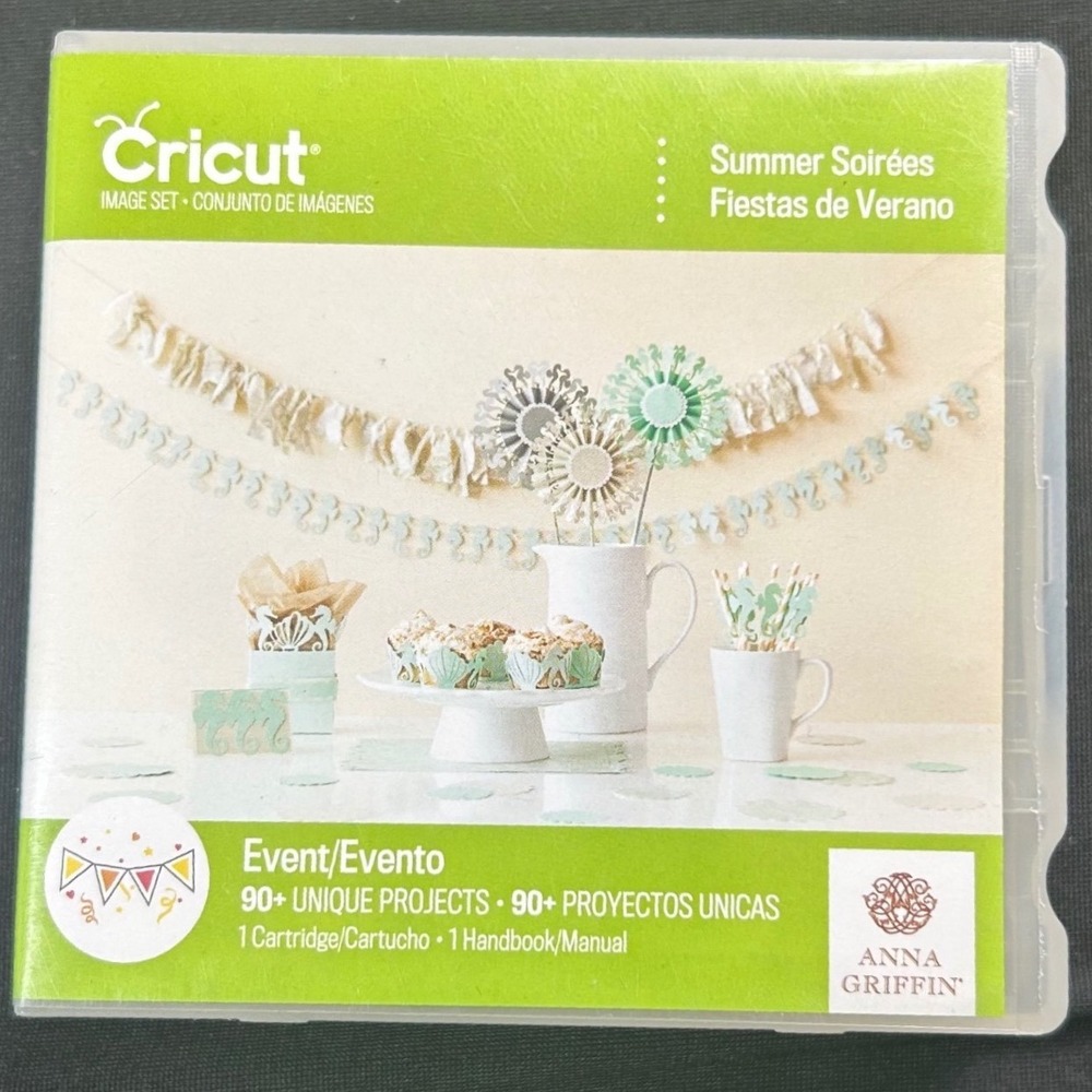 Cricut Summer Soirees Event Anna Griffin Cartridge Link Status Unknown